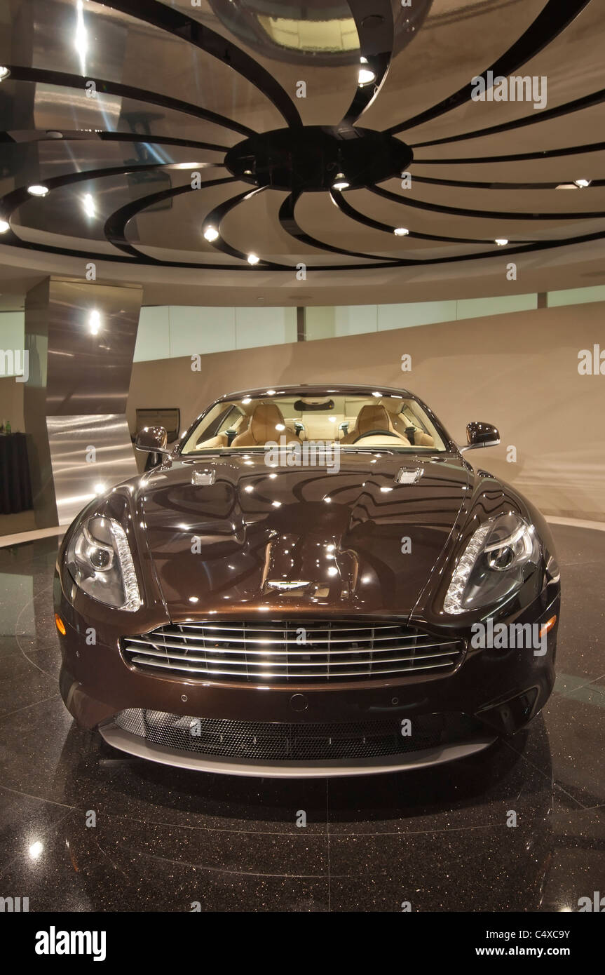 Motor Galpin's Club Aston Martin showroom. Foto de stock