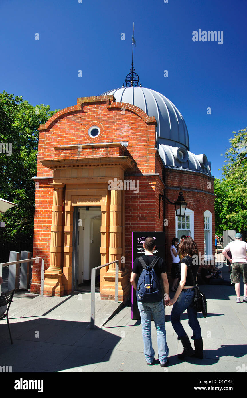 Altazimuth Pavilion, el Observatorio Real de Greenwich, London Borough of Greenwich, Greater London, England, Reino Unido Foto de stock