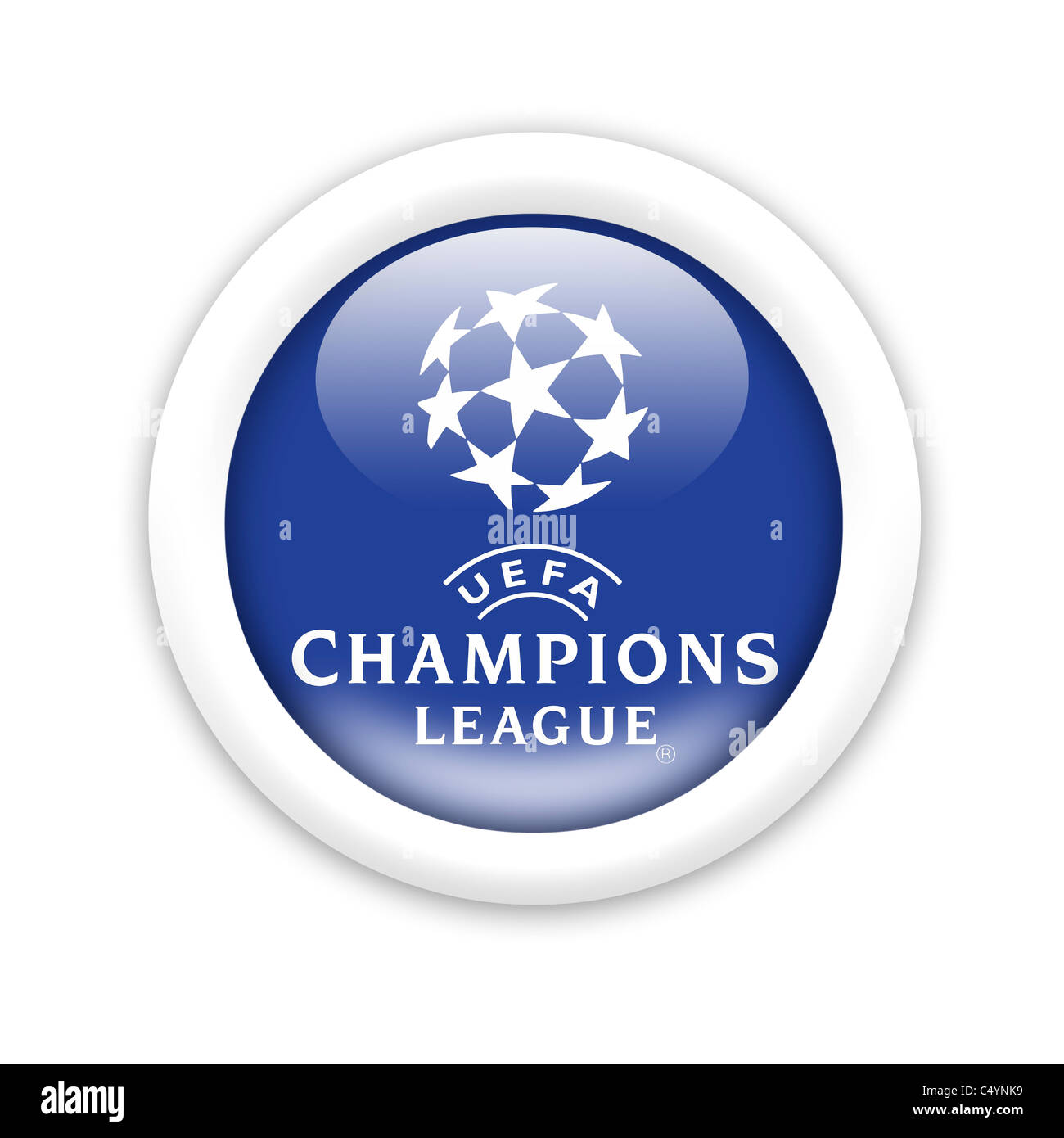 Liga de Campeones de la Uefa símbolo distintivo logo Fotografía de