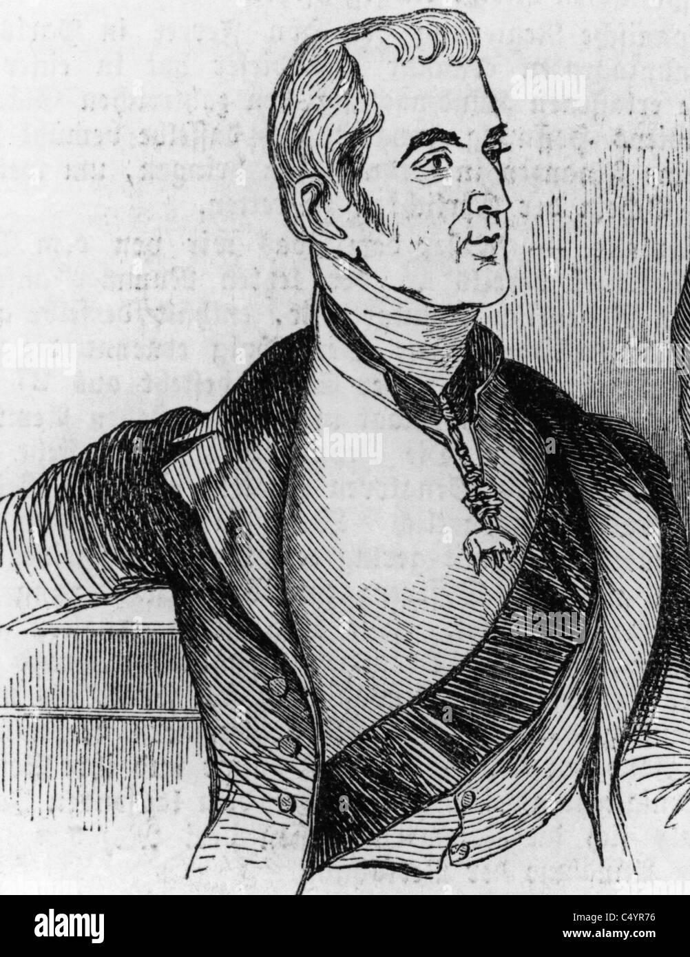 Arthur Wellesley, primer duque de Wellington. Foto de stock