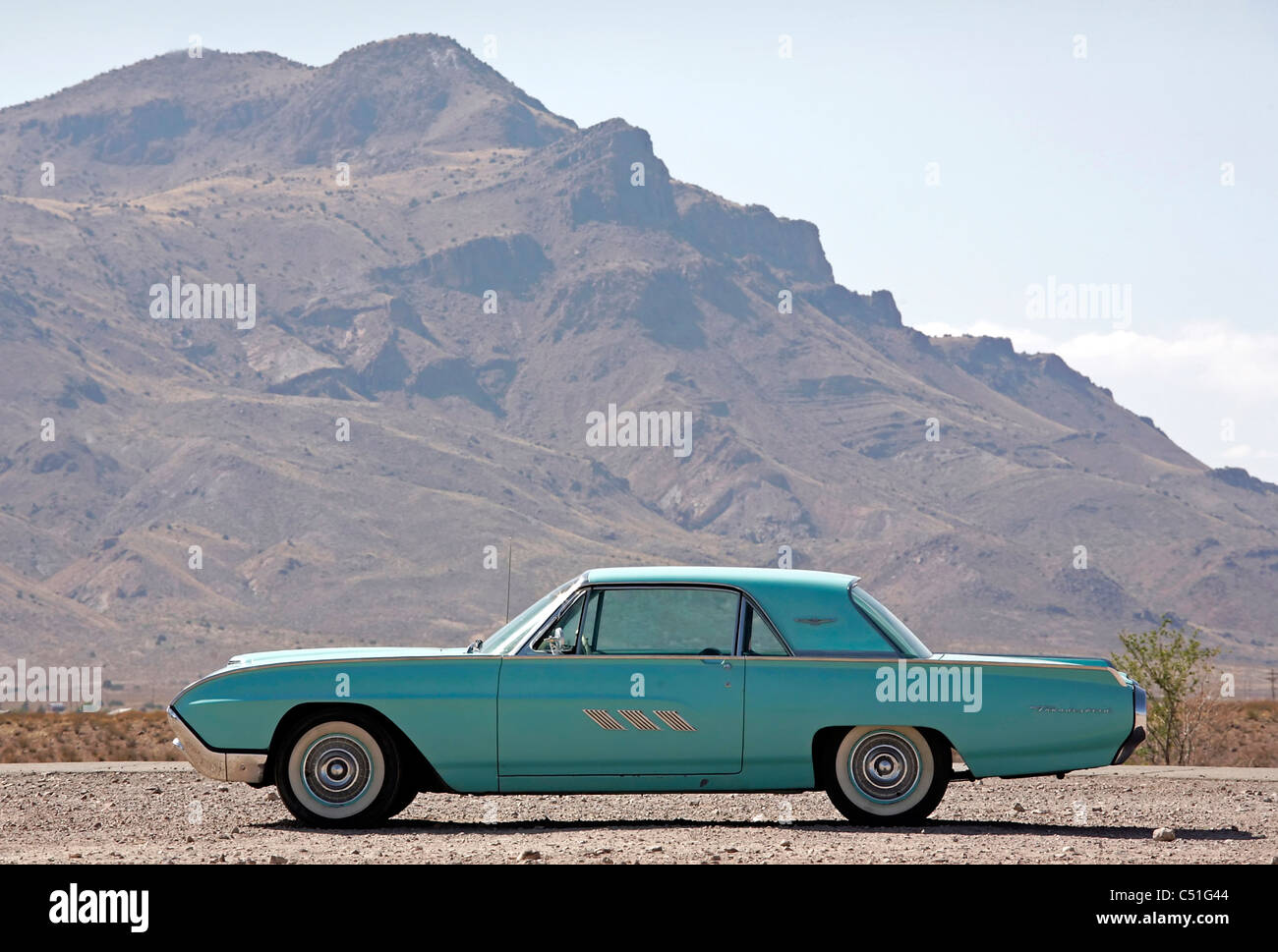 1963 Ford Thunderbird classic car. Foto de stock