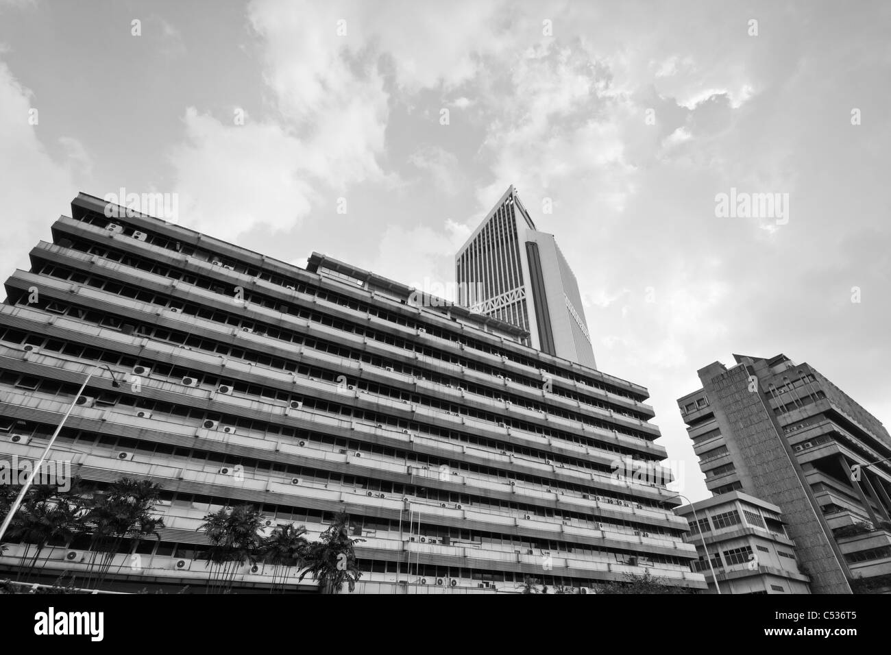 Bloques de pisos en Kuala Lumpur, Malasia. Foto de stock