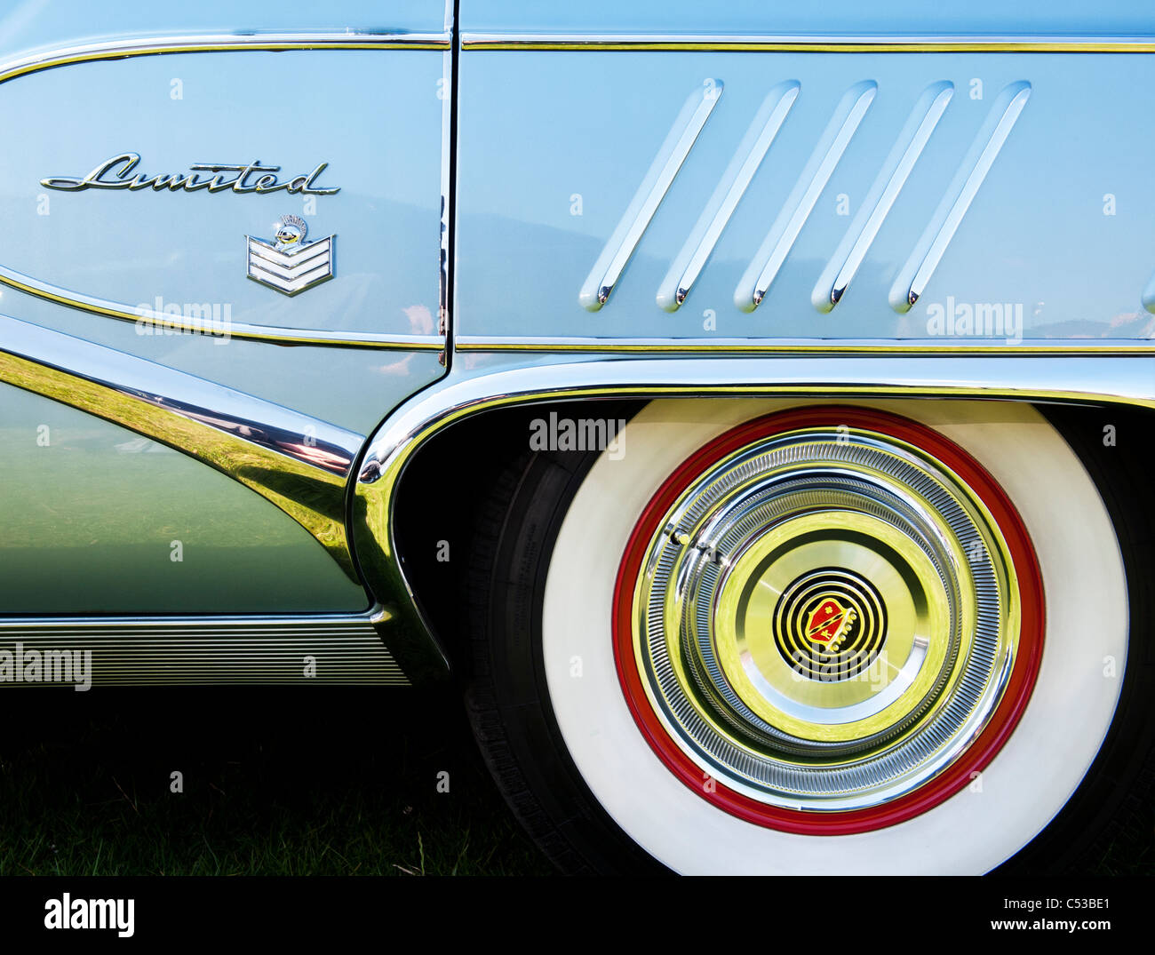 Buick 1958 limitado. Cincuenta coches clásicos Americanos Foto de stock
