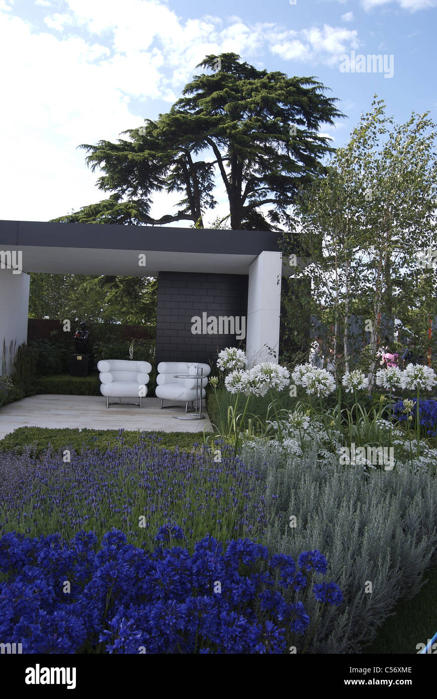 Hampton Court Flower Show Julio 2011 Foto de stock