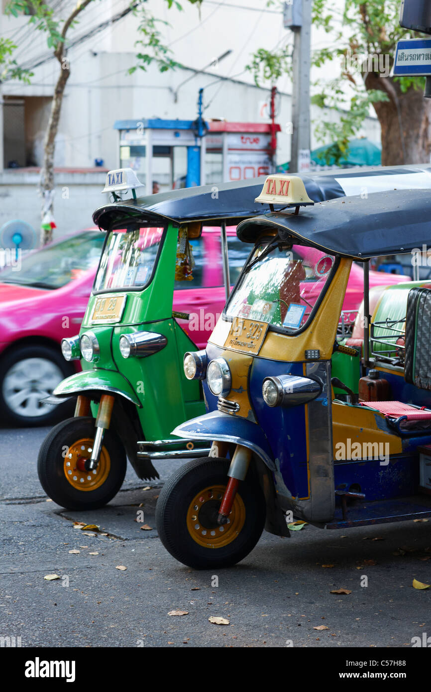 Taxi en Tailandia Foto de stock