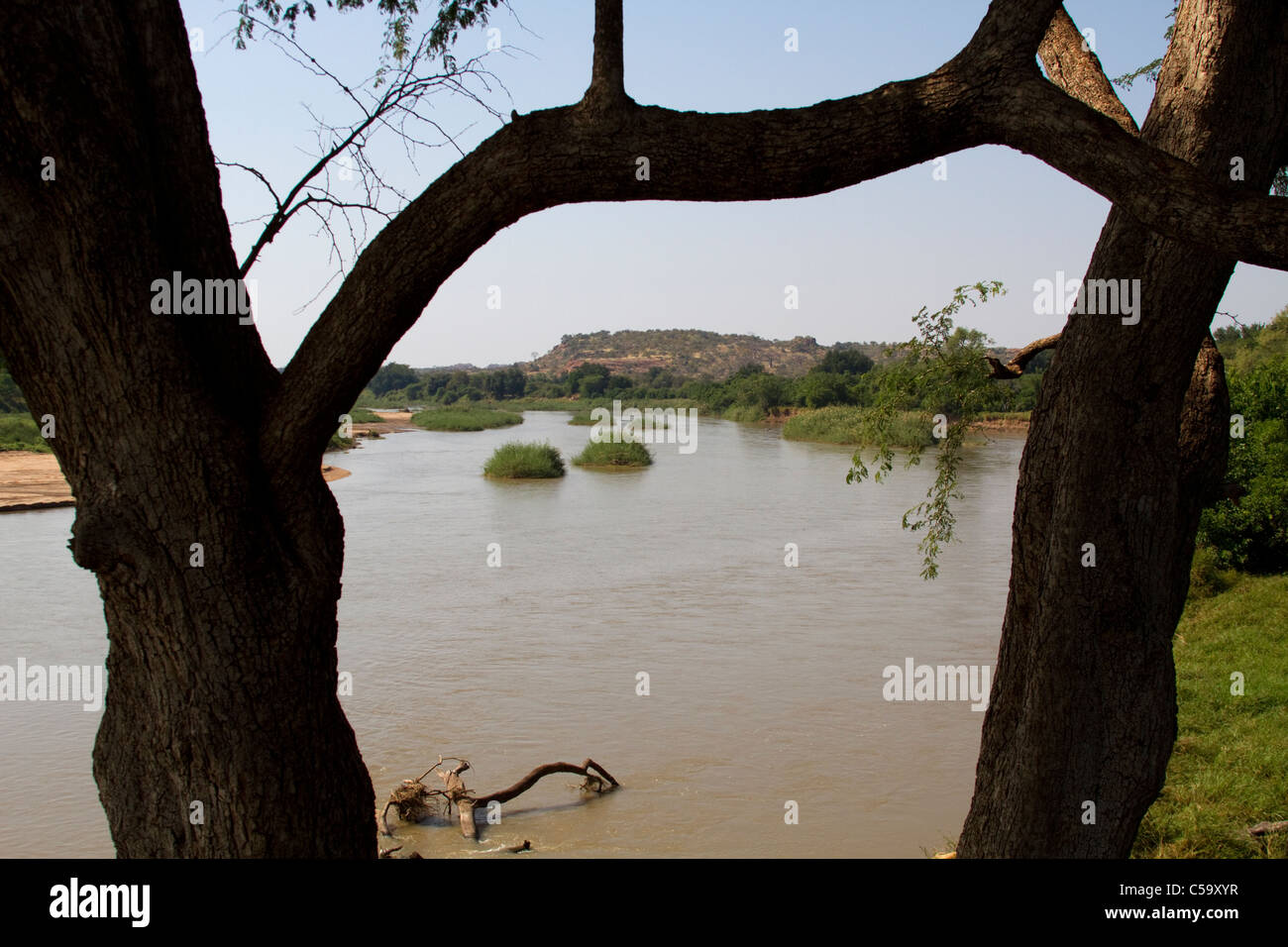 Río de Limpopo Foto de stock