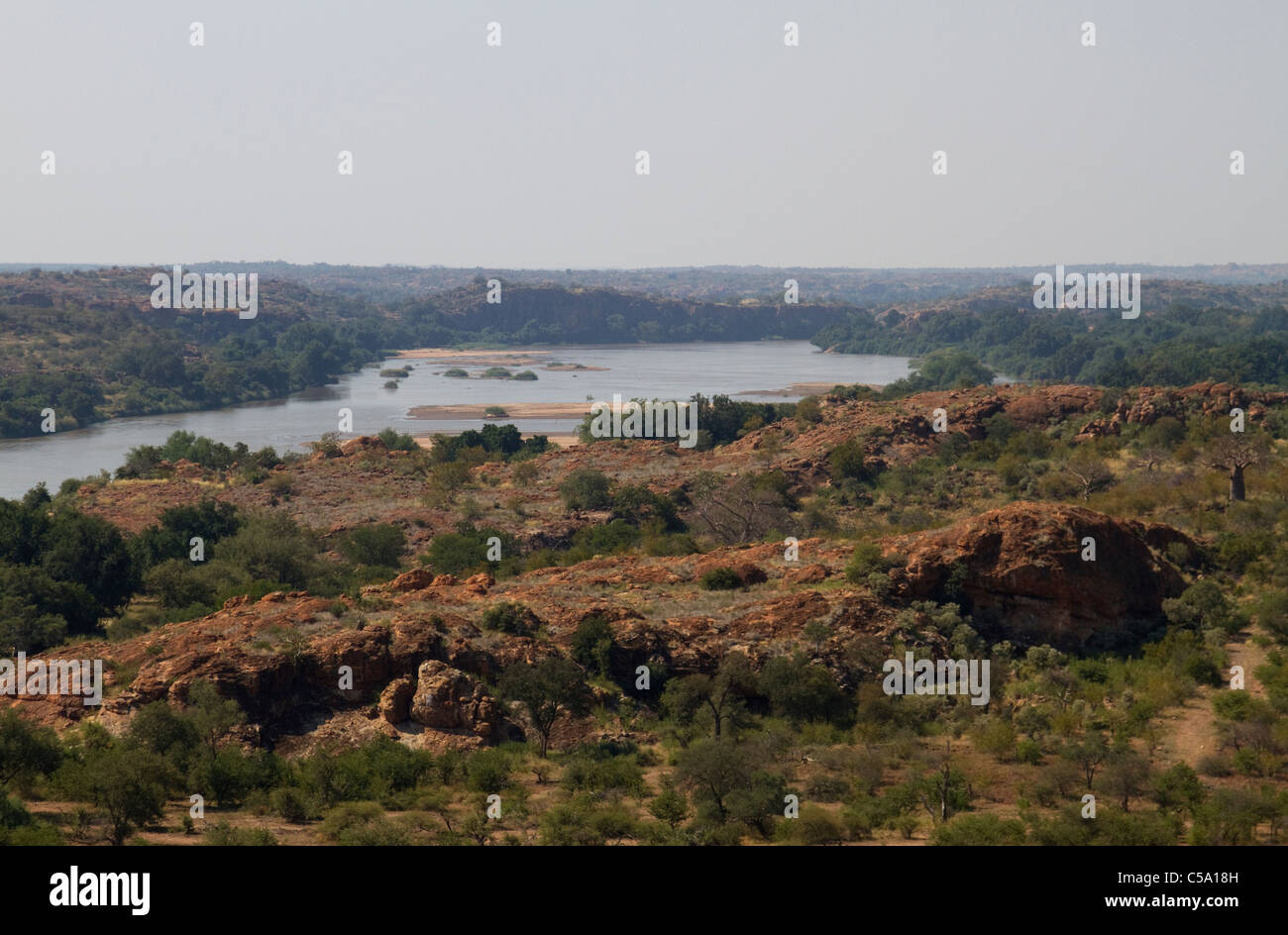Río de Limpopo Foto de stock
