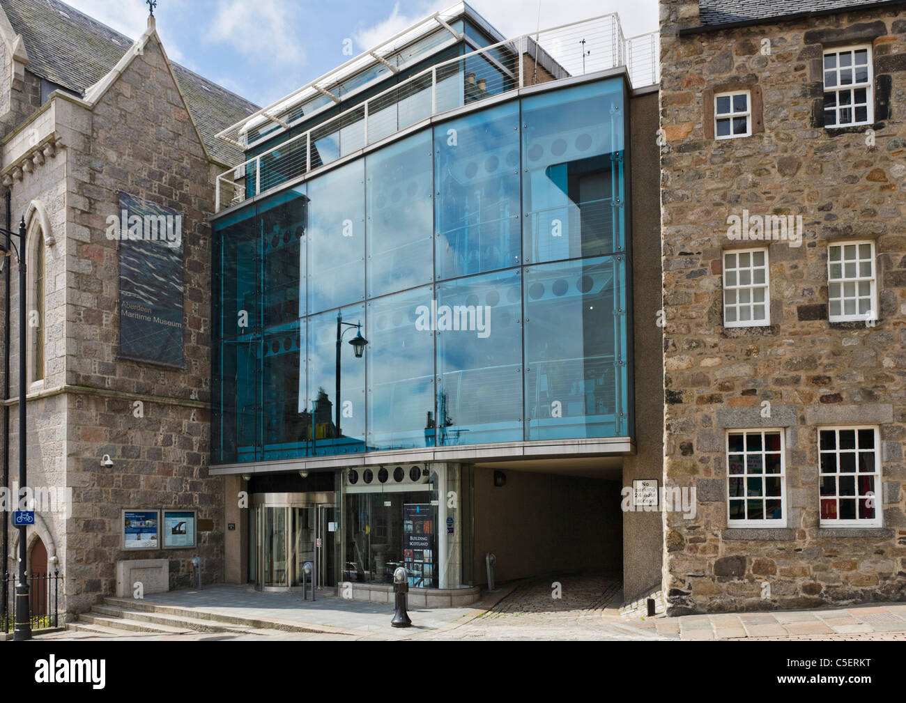 El Museo Marítimo de Aberdeen, Aberdeen, Escocia, Reino Unido Foto de stock