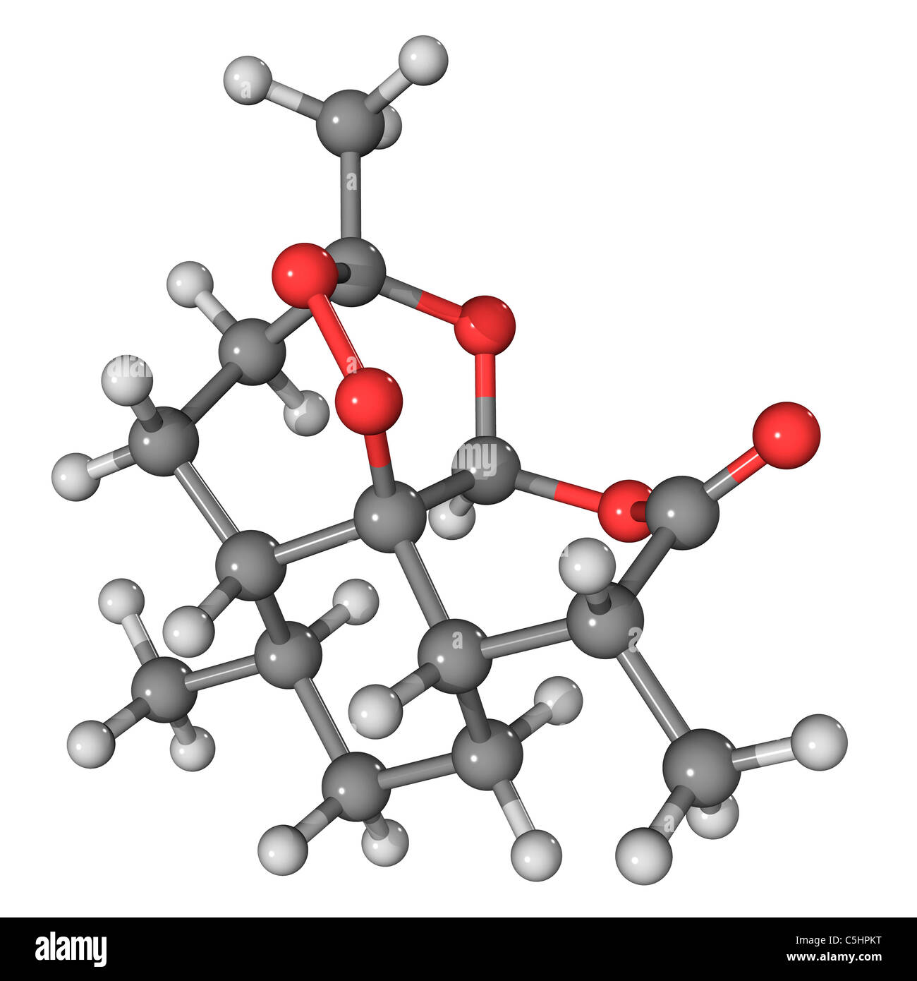 La artemisinina malaria molécula de drogas Fotografía de stock Alamy