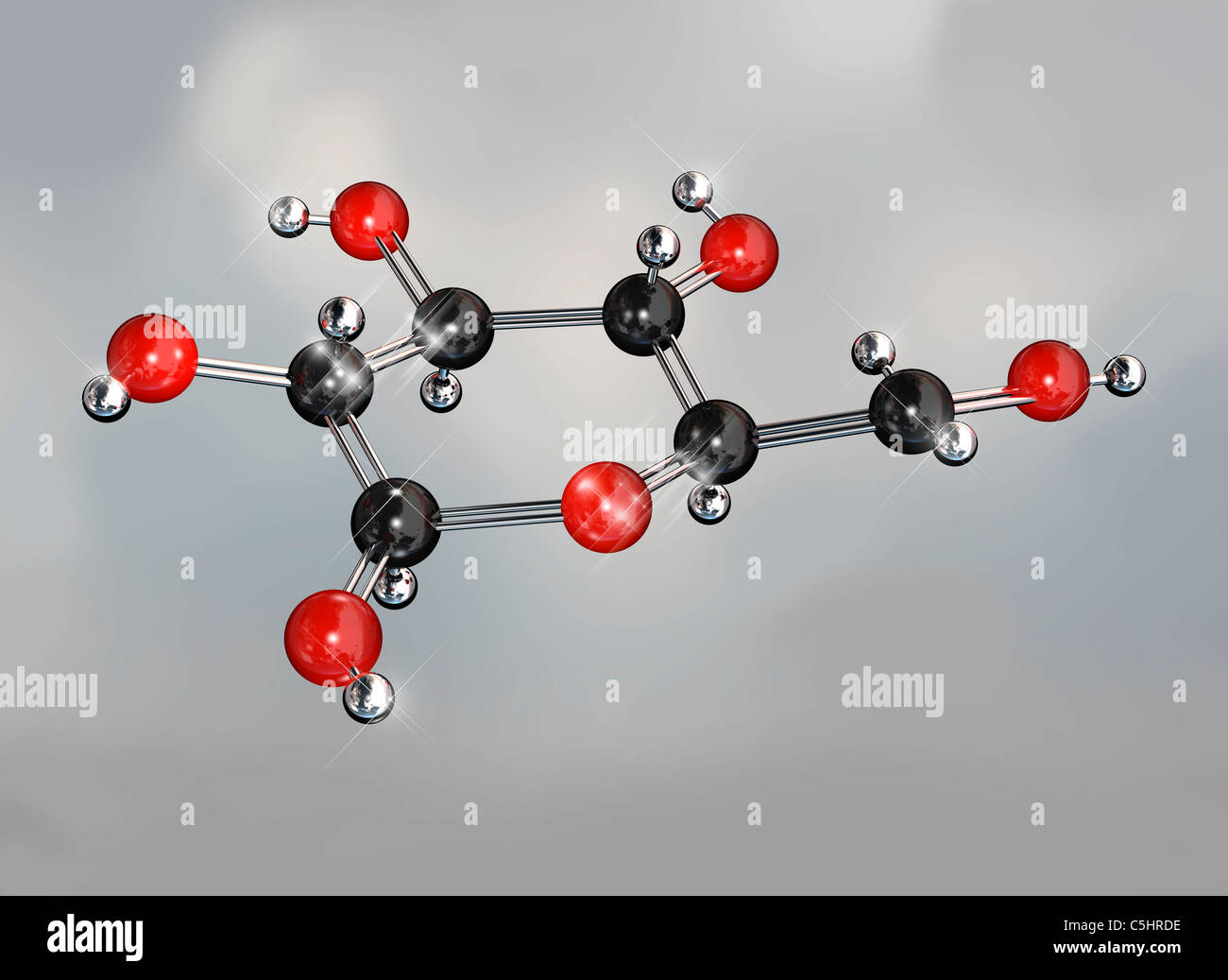 La Mol cula De Az car De Glucosa Fotograf a De Stock Alamy