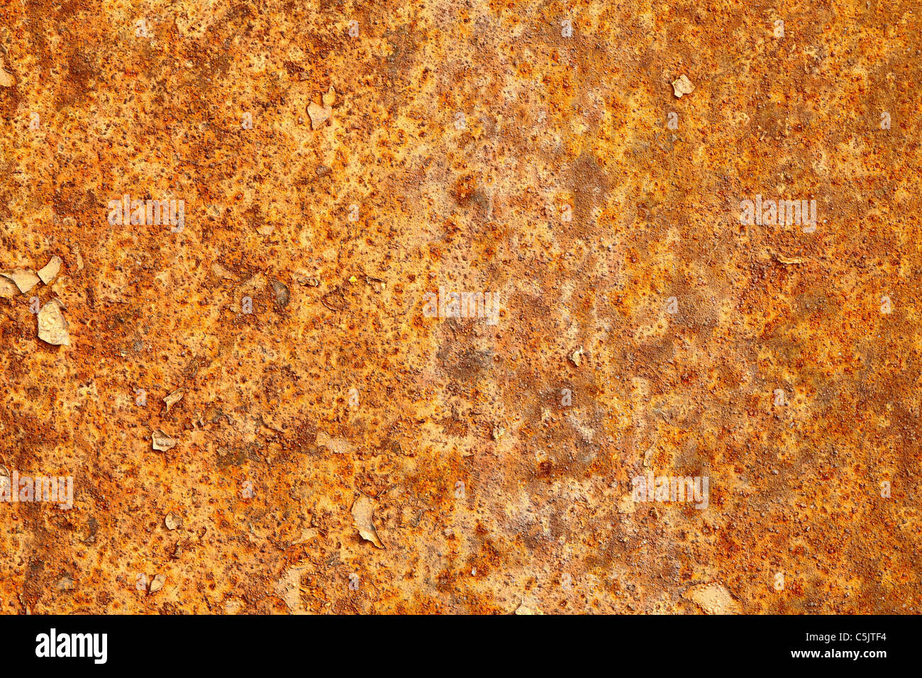La superficie de chapa oxidada - textura Foto de stock