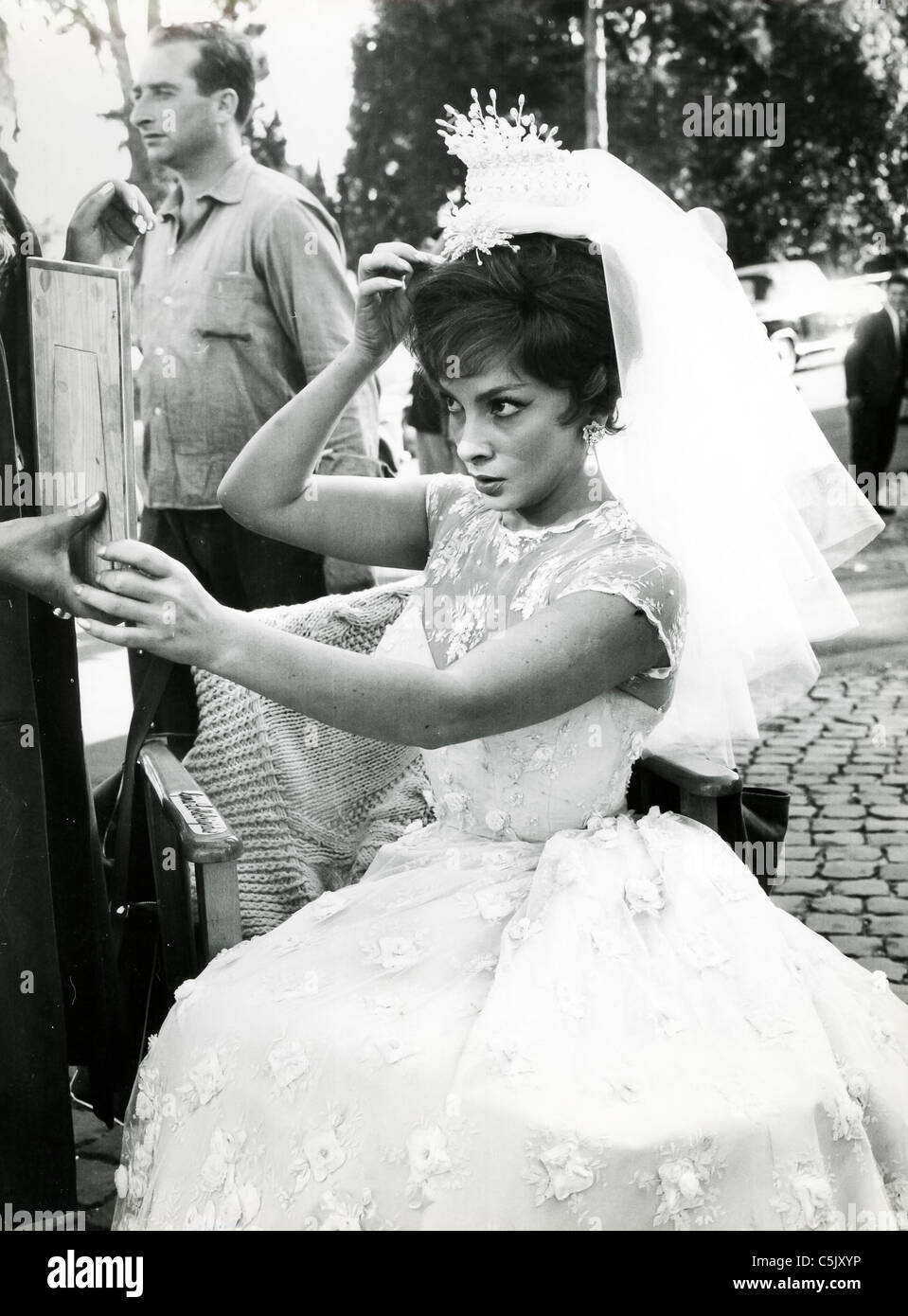 Gina Lollobrigida en Septiembre 1961 Foto de stock