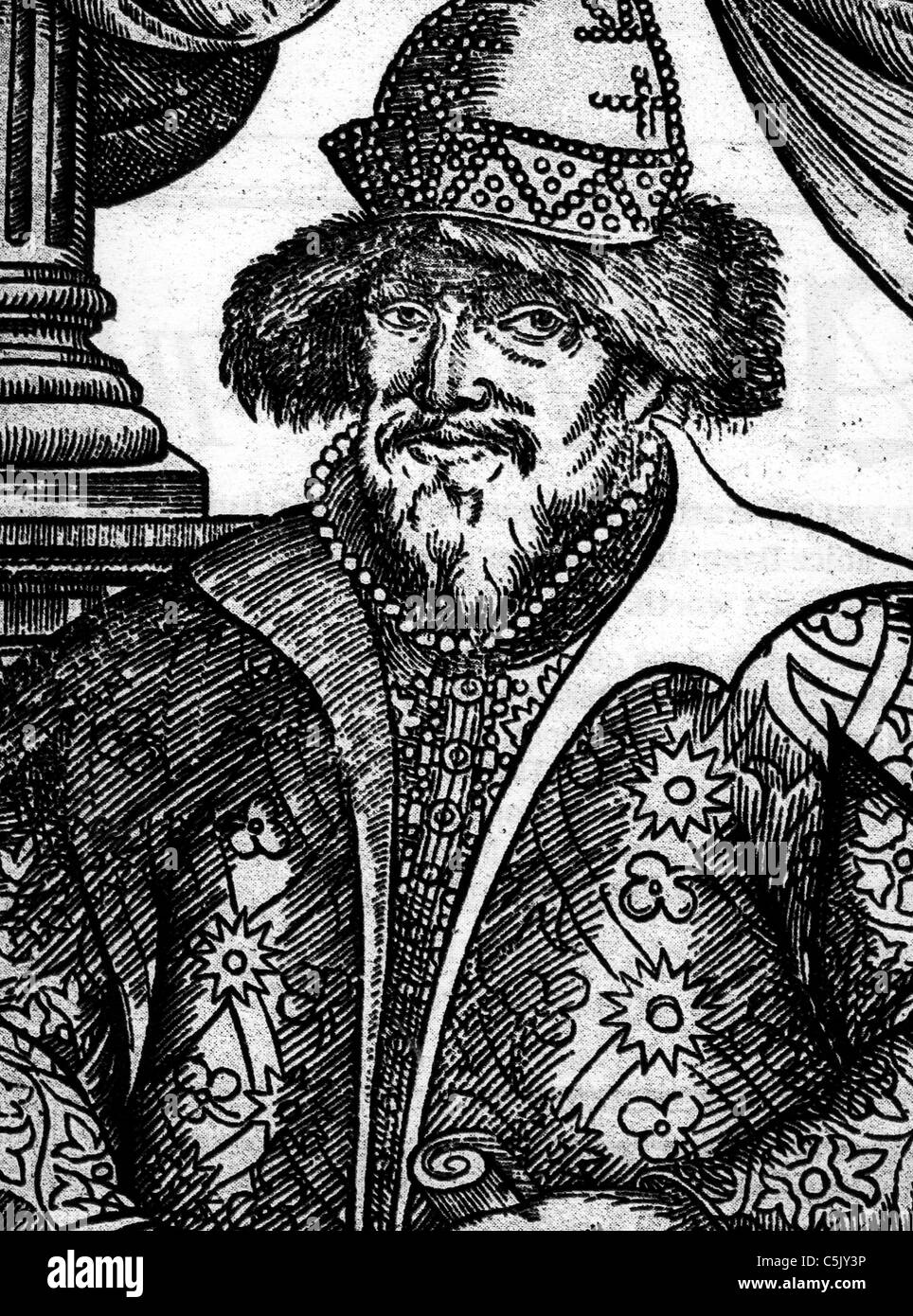 Iván el Terrible, 1533-1584 Foto de stock
