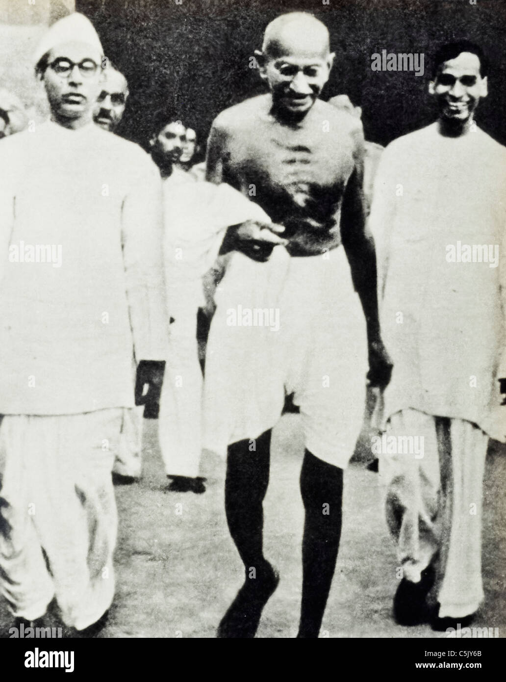 Mahatma Gandhi Foto de stock
