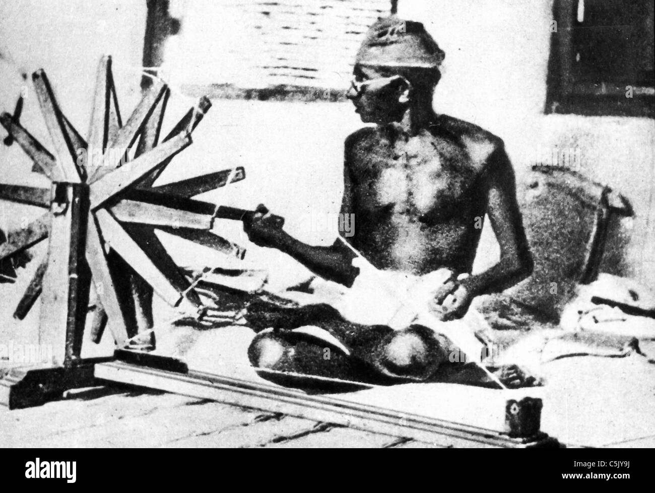 Mahatma Gandhi Foto de stock