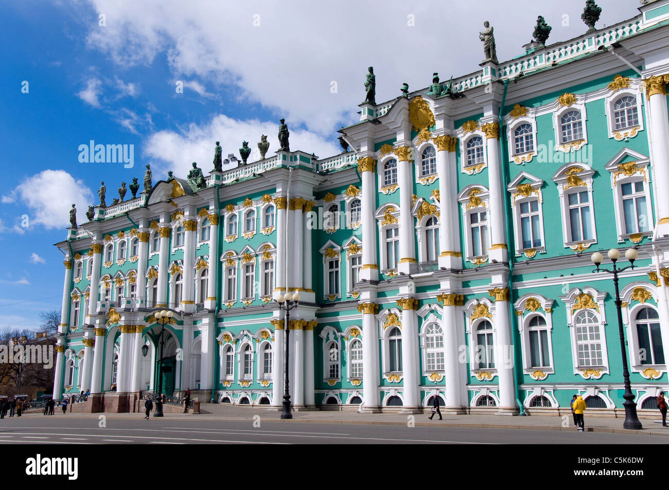 El Palacio de Invierno, San Petersburgo, Rusia Foto de stock