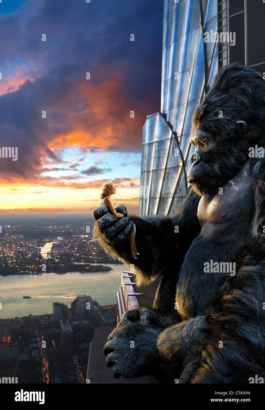 King-Kong (2005) Foto de stock