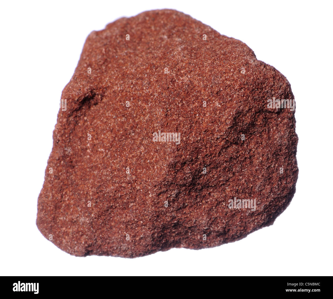 La piedra arenisca roja (UK) roca sedimentaria Foto de stock