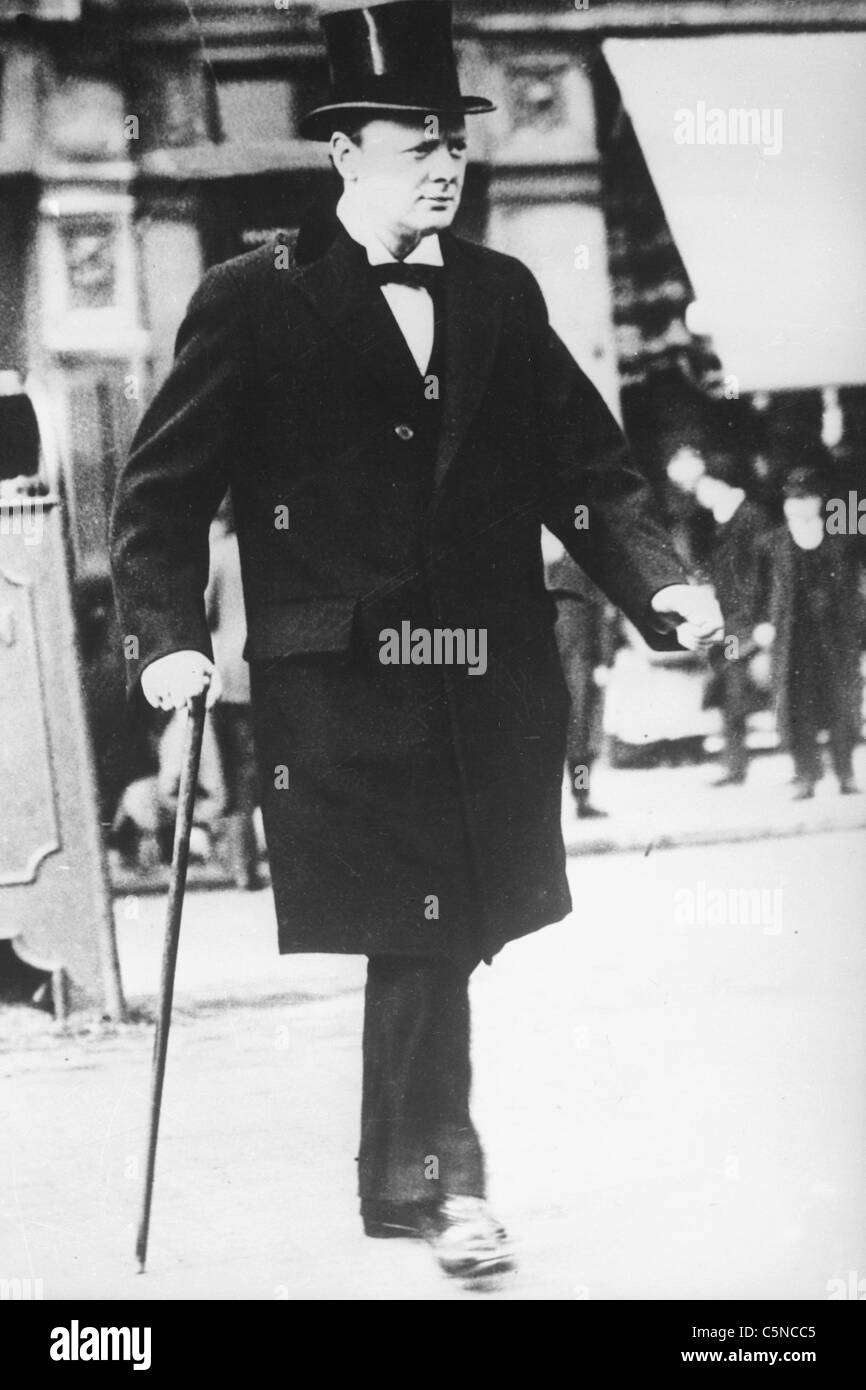 Winston Churchill, 1913 Foto de stock