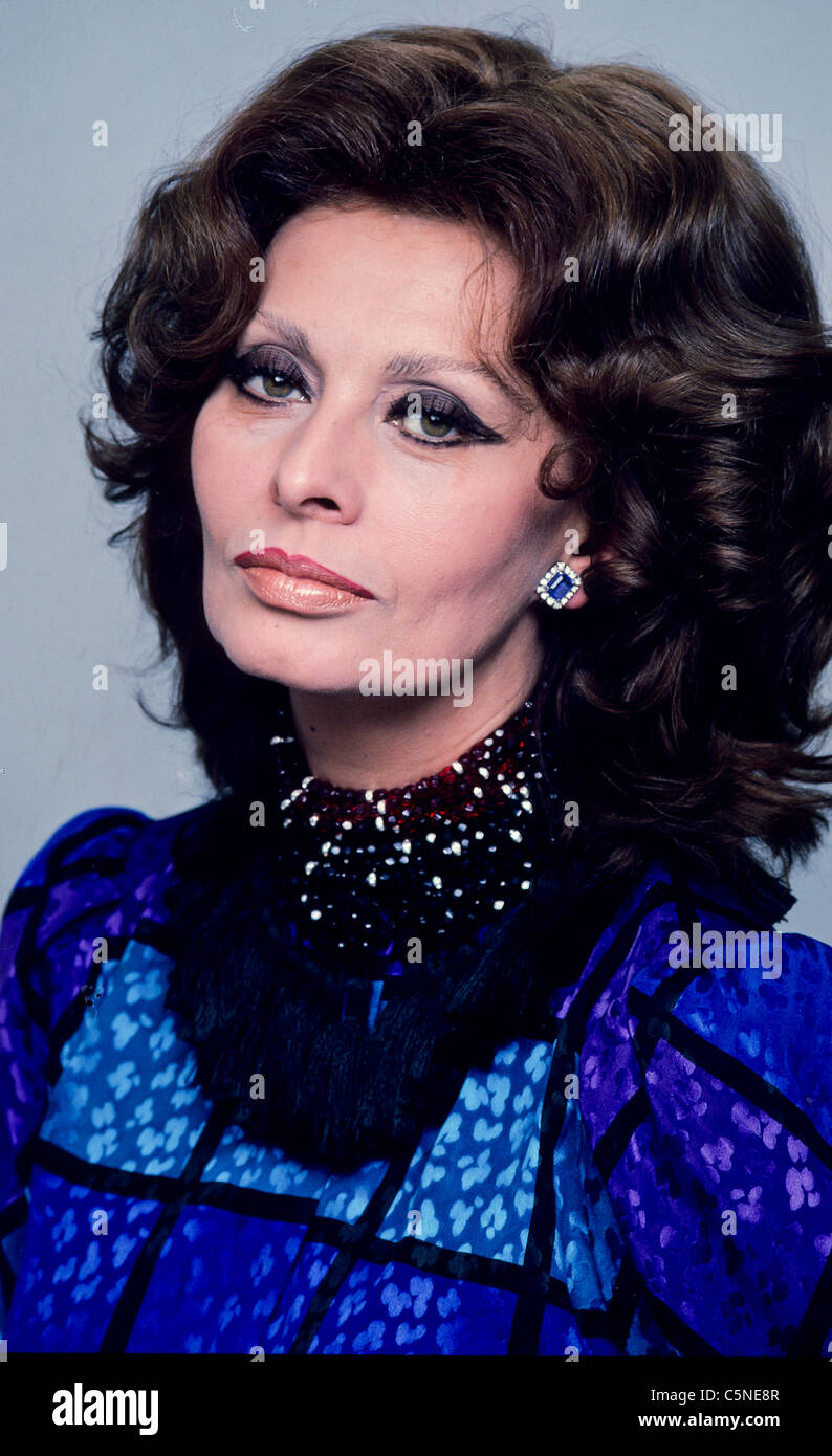 Sophia Loren Foto de stock