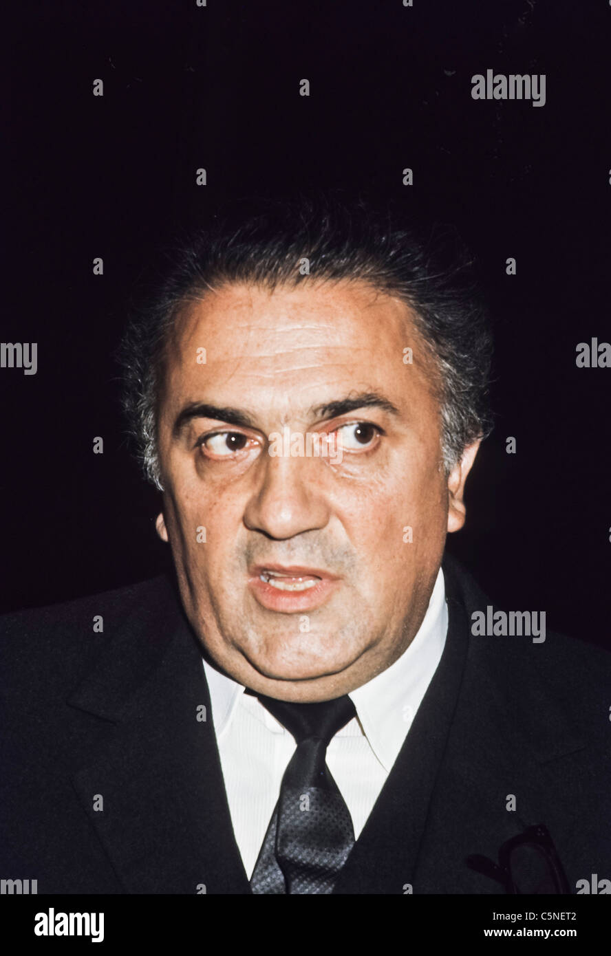 Federico Fellini Foto de stock