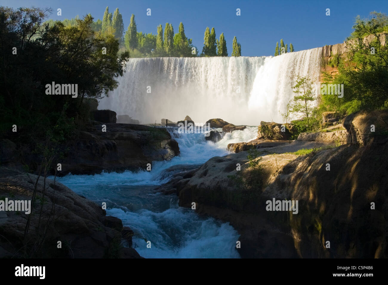 Laja cascadas, las mayores cascadas en Chile, VIII Region, Chile,  Sudamérica Fotografía de stock - Alamy