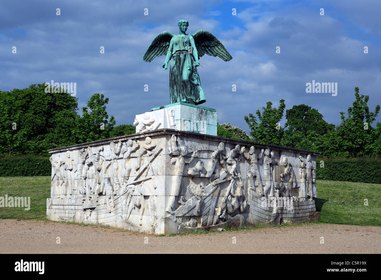 Angel en Langelinie (Sofartsmonumentet), Copenhague, Dinamarca