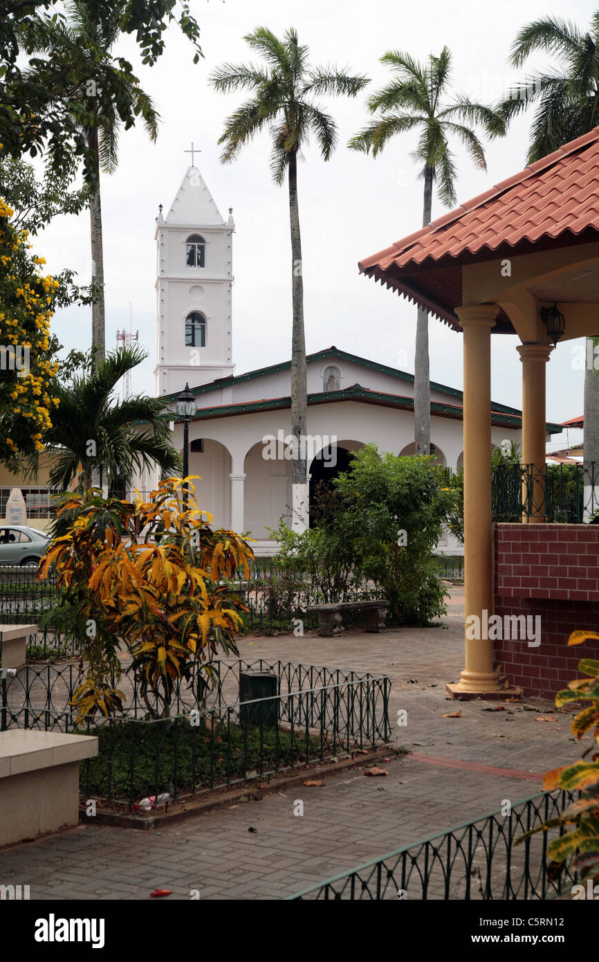 Pedasí, ciudad de la provincia de Los Santos, República de Panamá. Foto de stock