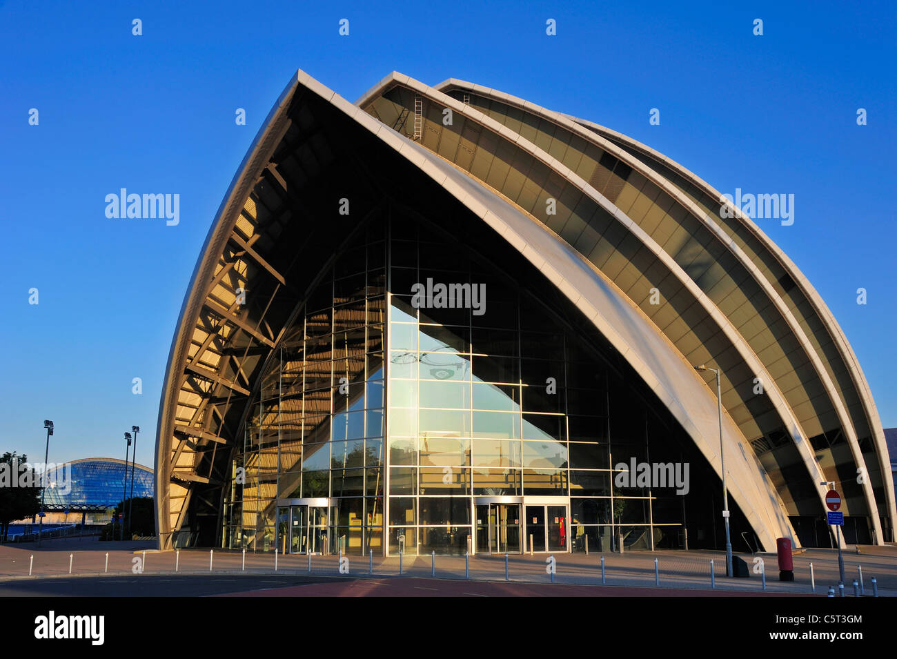 El Clyde Auditorium en el Scottish Exhibition and Conference Centre