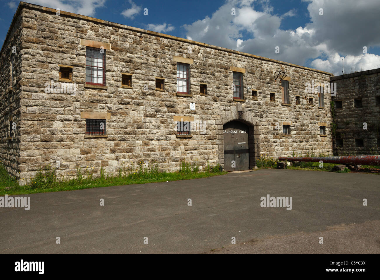 Coalhouse Fort entrada principal. Foto de stock