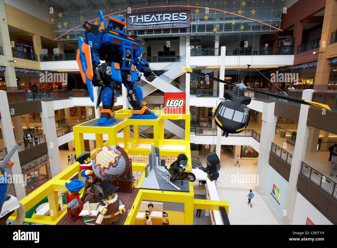 La tienda de lego y teatros en el Mall of America Bloomington, Minnesota,  Estados Unidos de América Fotografía de stock - Alamy