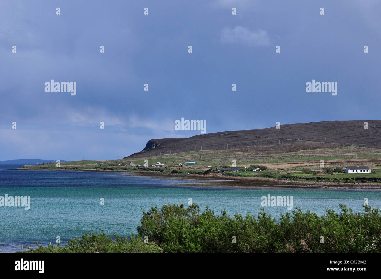 Bahía de Quoys, Isla de hoy, Orkney, Escocia. Foto de stock