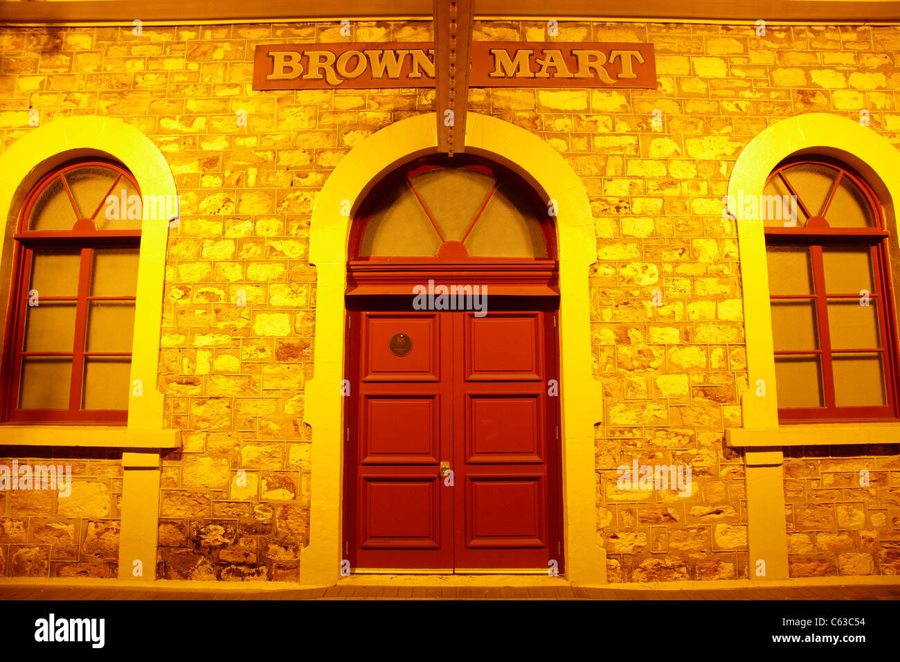 Browns Mart (1885), Darwin, Territorio del Norte, Australia Foto de stock