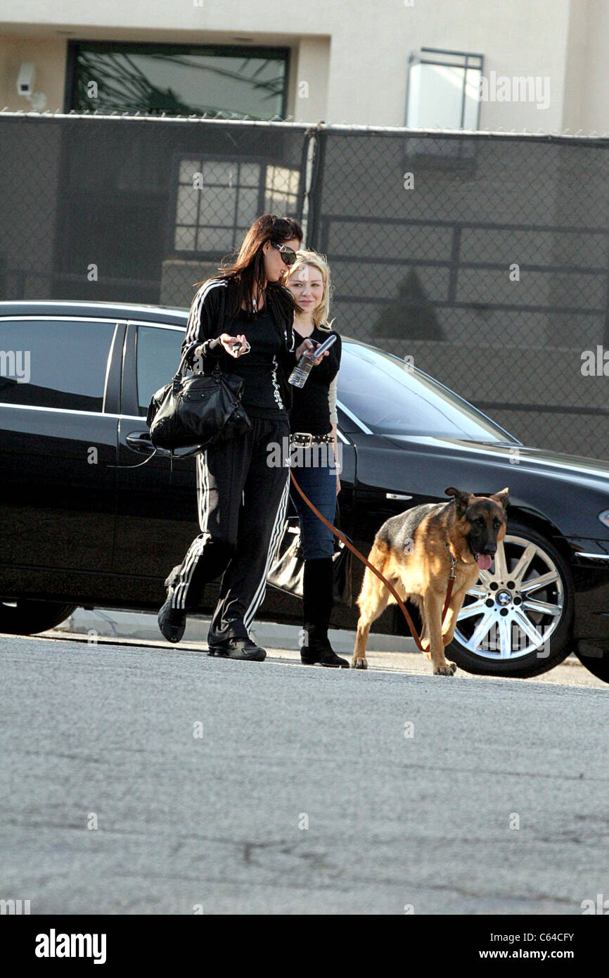 Nicky Hilton (llevar una bolsa Balenciaga) paseando un perro mientras están  de compras con un amigo, cerca de Maxfield boutique en West Hollywood, Los  Angeles, CA, el viernes, 22 de abril de
