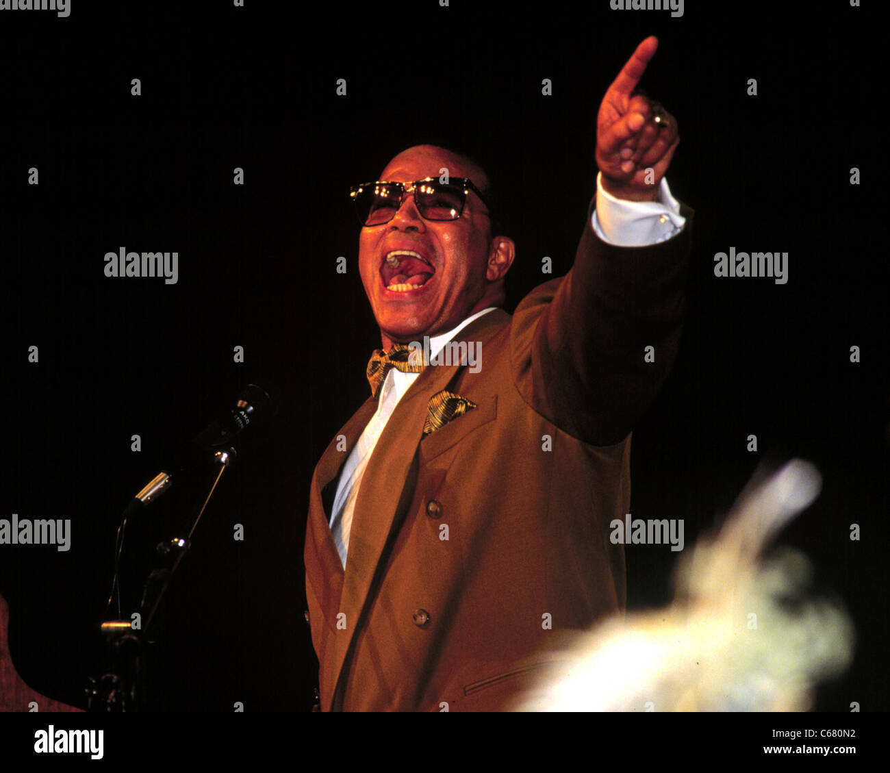Líder de la Nación del Islam, Louis Farrakhan Foto de stock
