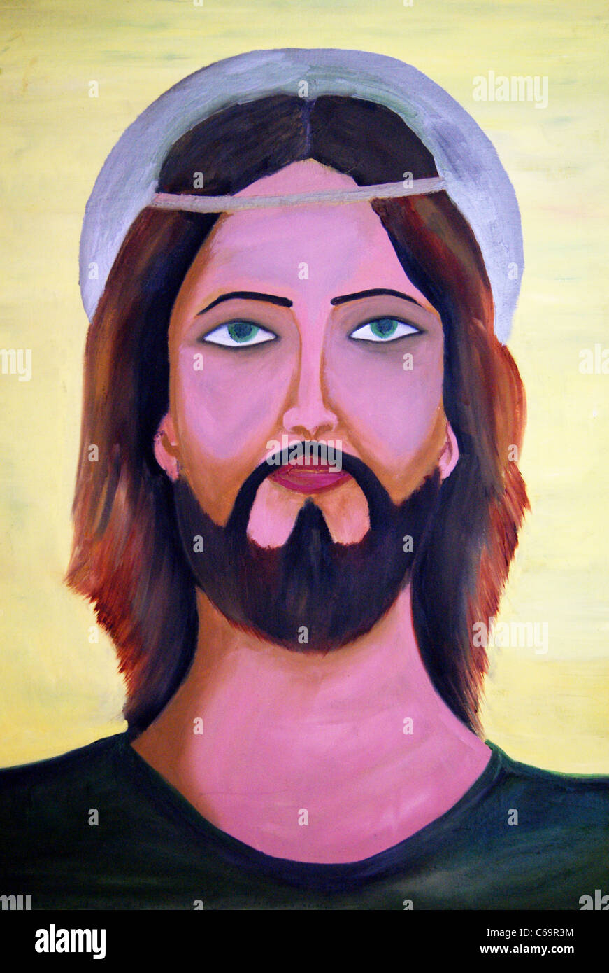 Pintura al óleo de Jesús Fotografía de stock - Alamy