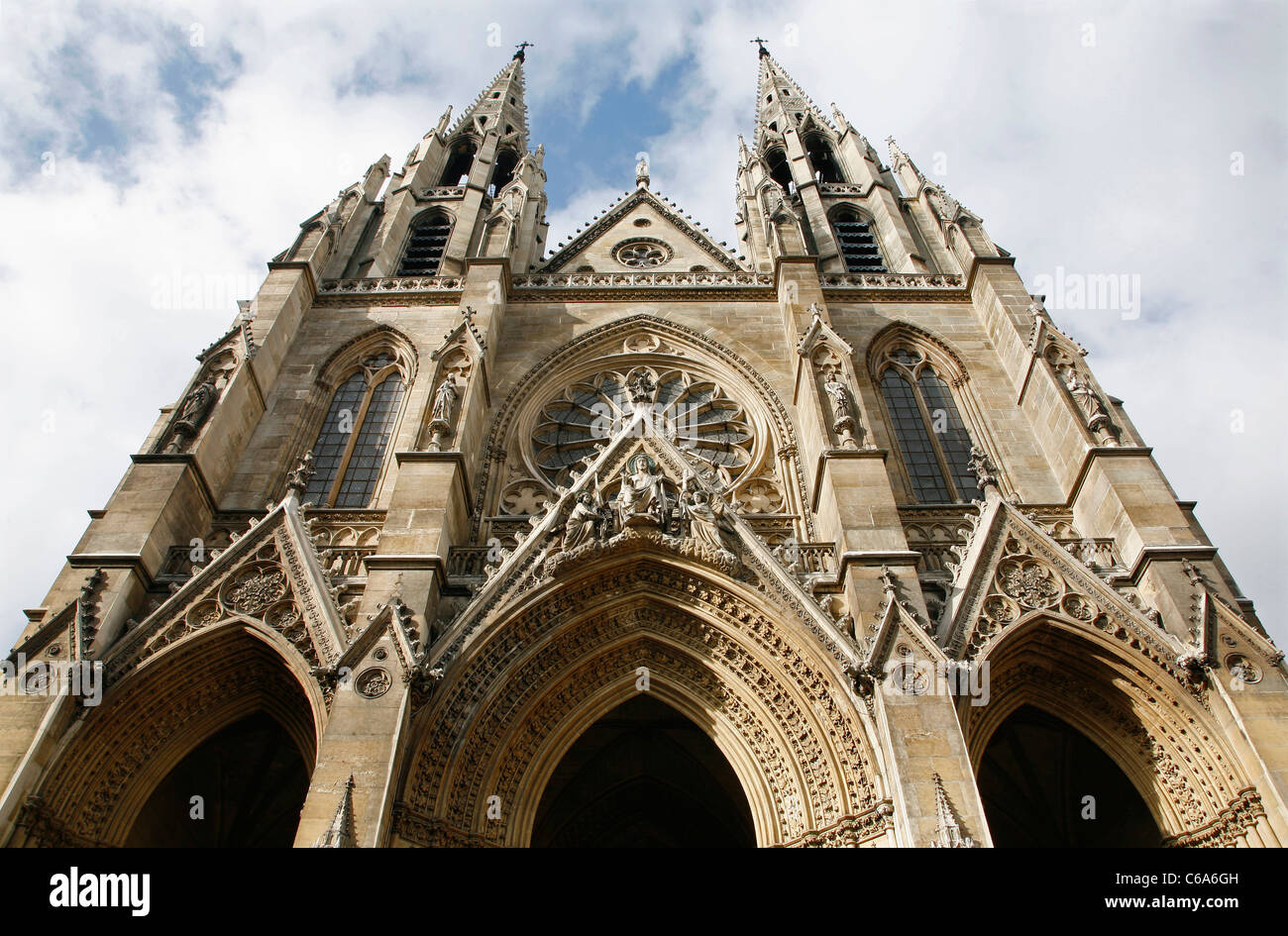 Paris - Santa Clotilde iglesia gótica Fotografía de stock - Alamy Paris - Santa Clotilde iglesia gótica Fotografía de stock - Alamy