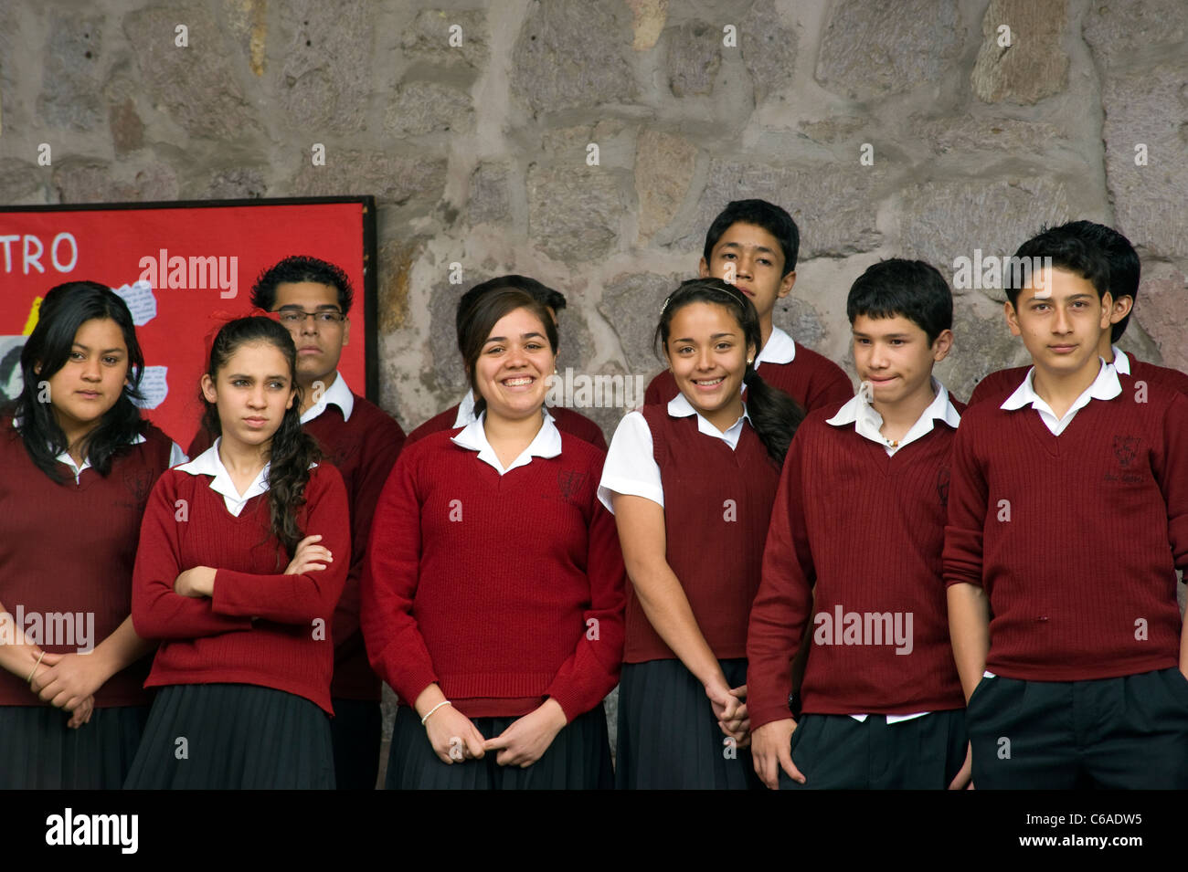 Mexico school uniform fotografías e imágenes de alta resolución - Alamy