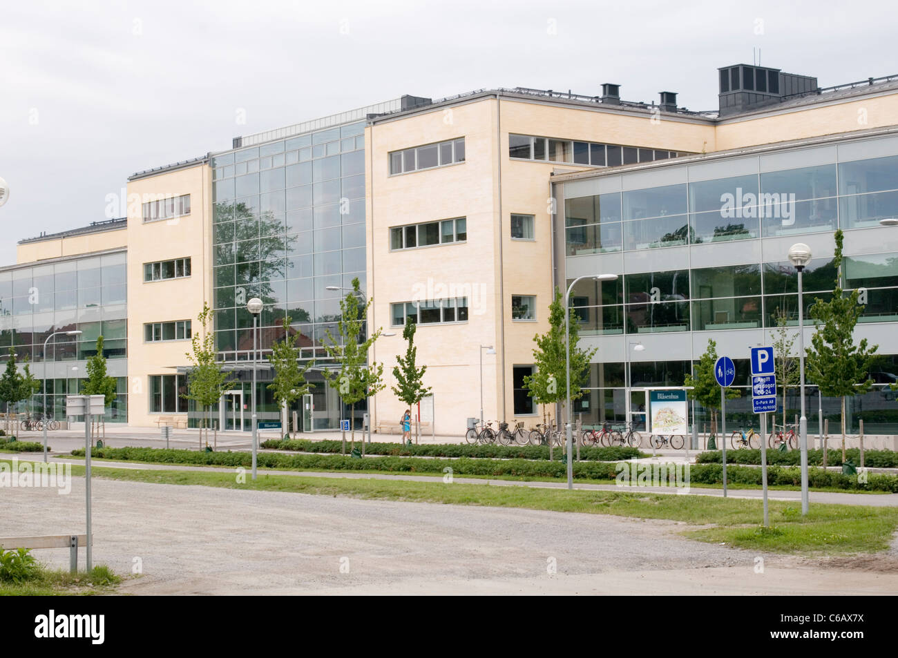 La Universidad de Uppsala Suecia universidades Europa educación europea educada Foto de stock