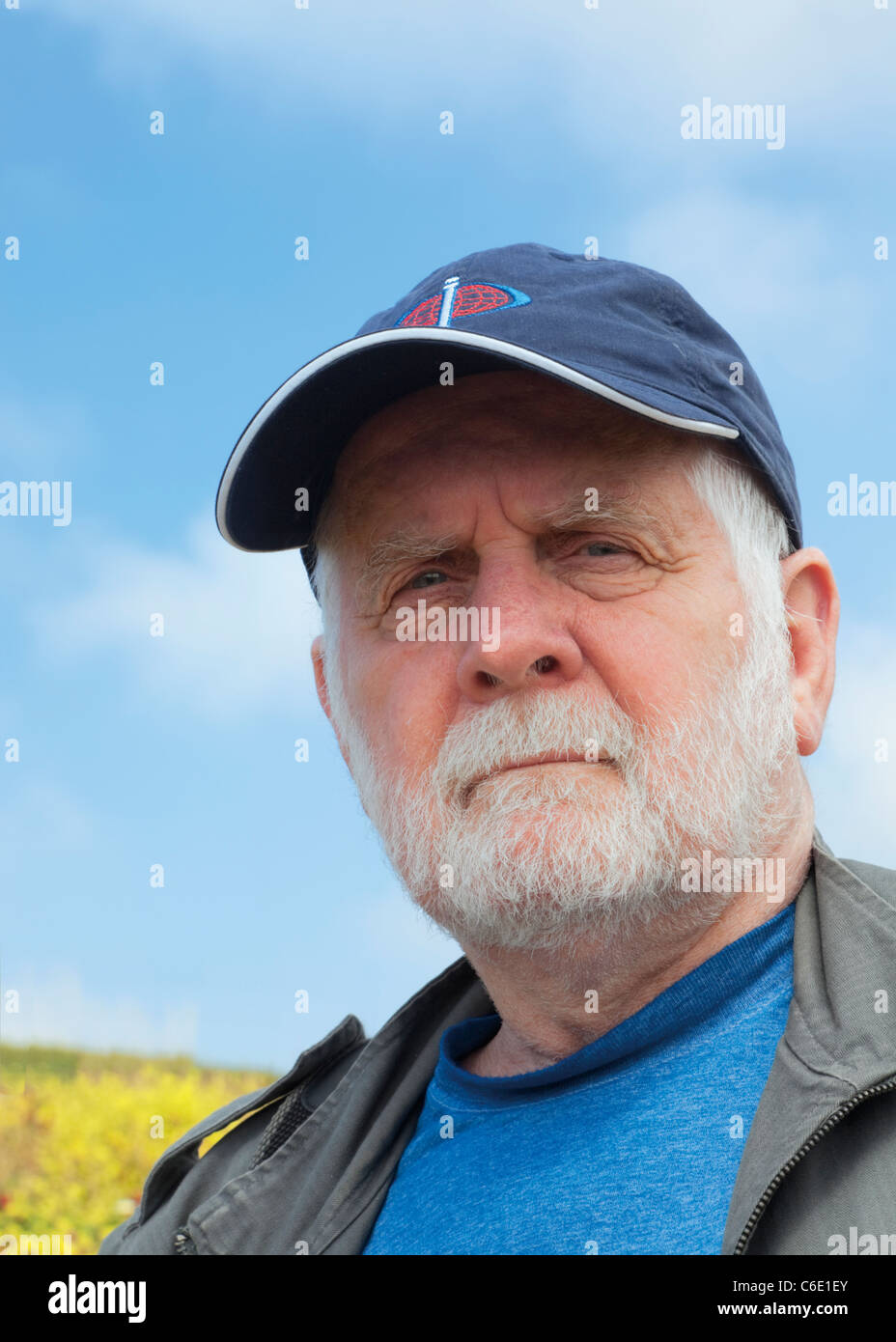 65-70 años Hombre Barbado. Foto de stock