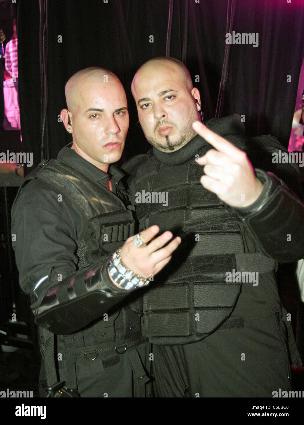 Syko y Kendo de diversos artistas que actuarán en el Concierto de Reggaeton  'Music Hall', celebrado en el Centro de Convenciones de Puerto Rico. San  Fotografía de stock - Alamy