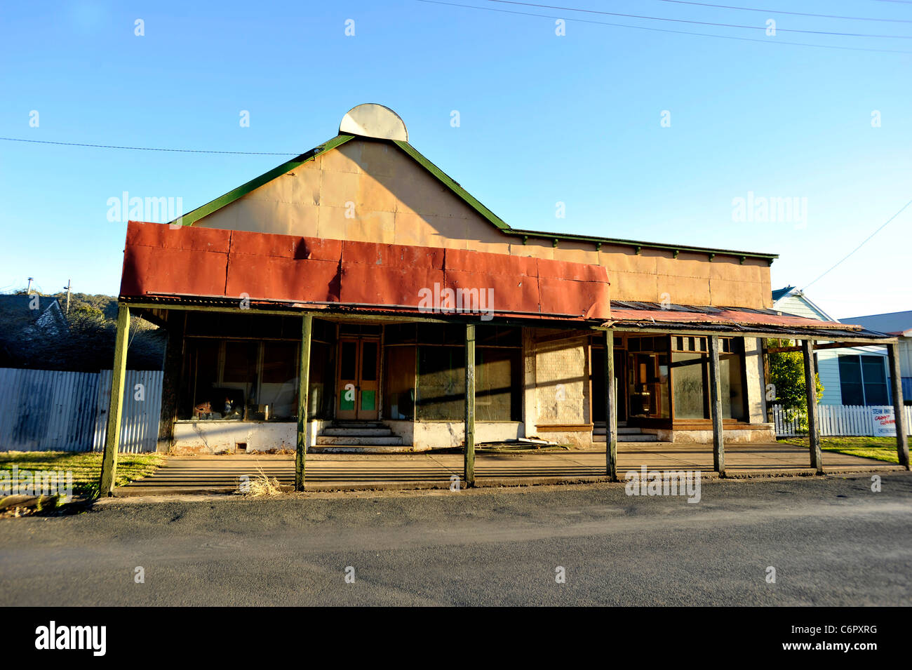 Una antigua tienda Murruindi abandonados en Hunter Valley Australia Foto de stock