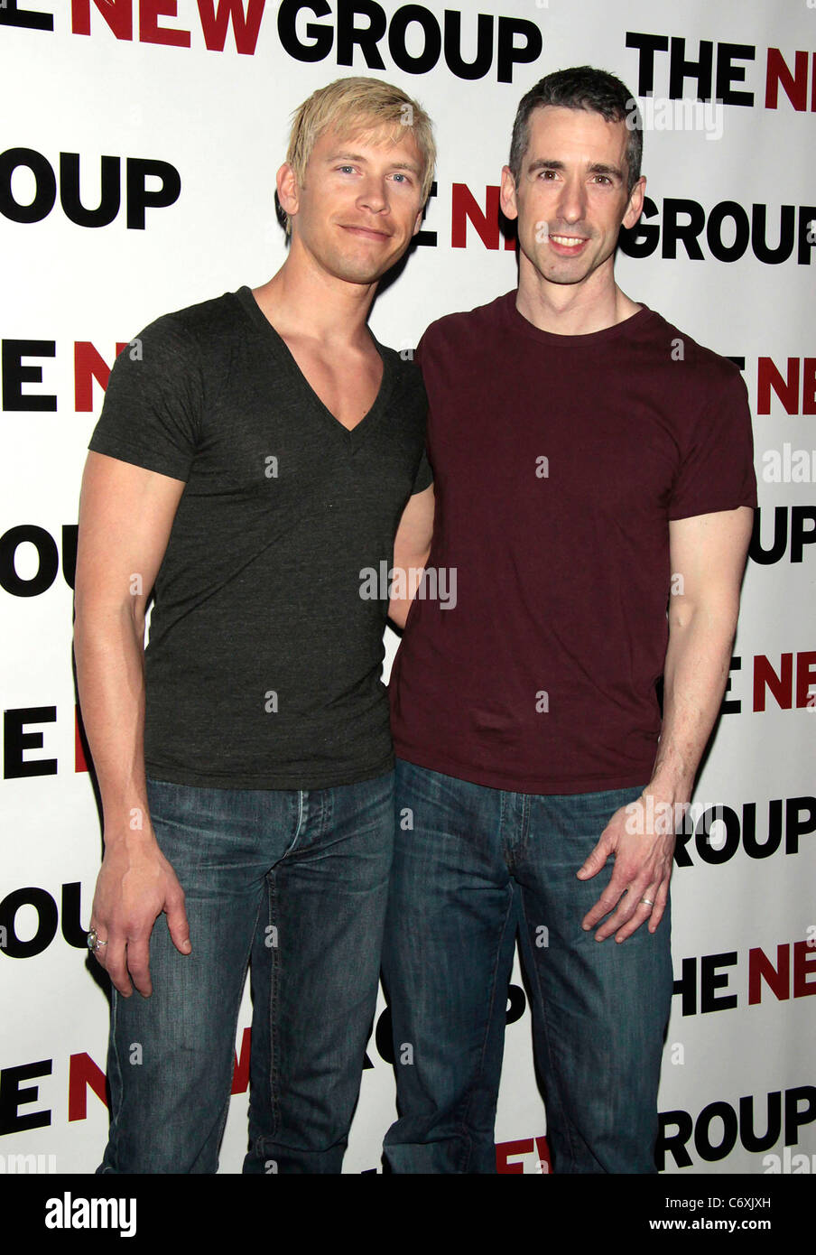 Terry Miller y Dan Savage abriendo la noche después del partido para la