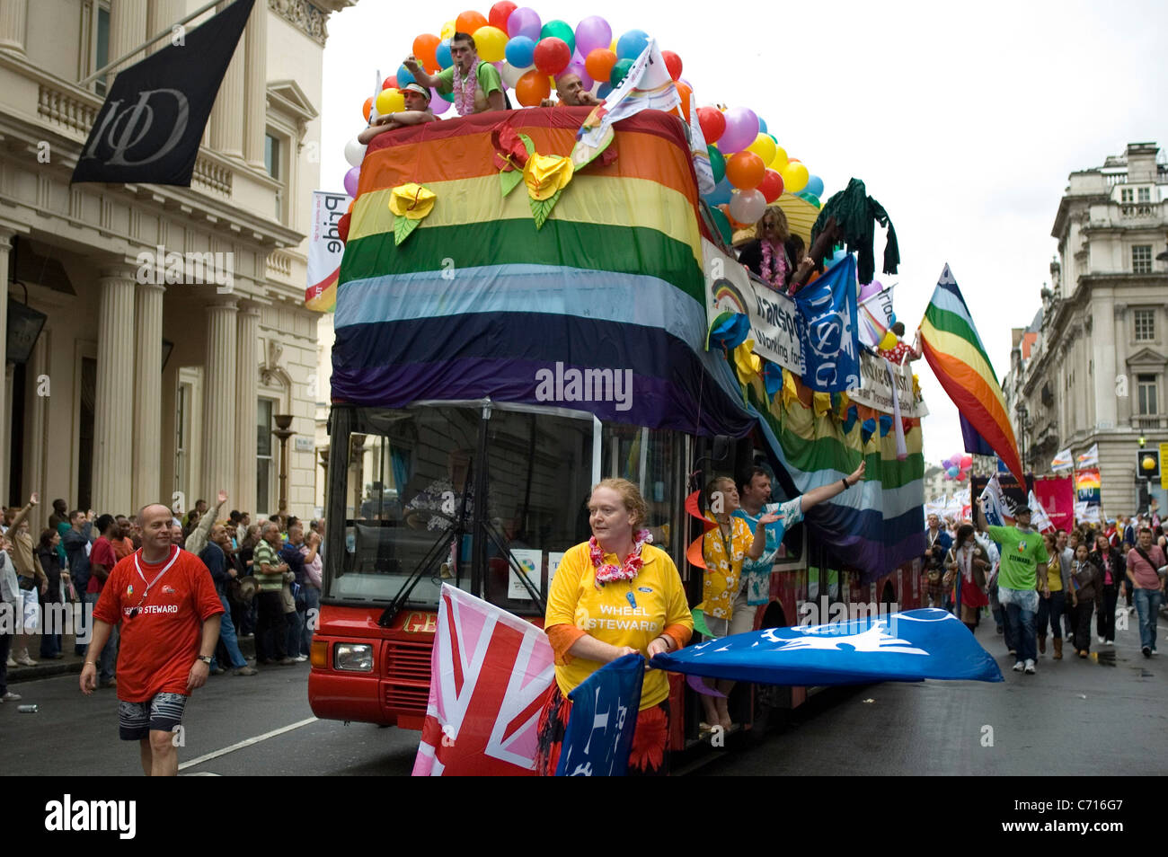 El orgullo gay, Londres Foto de stock