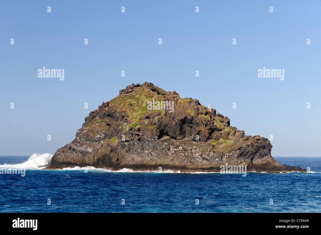 Roque de Garachico, rock, Garachico, Tenerife, Islas Canarias, España, Europa Foto de stock