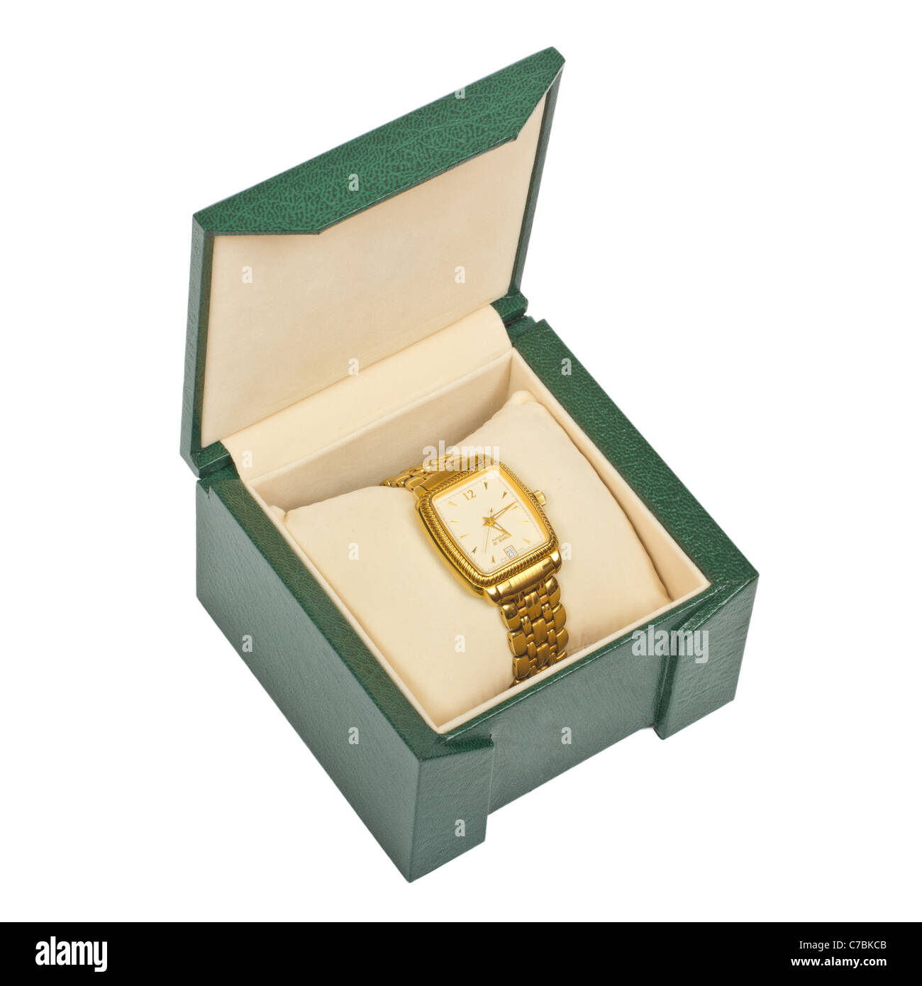 Reloj de pulsera de oro Imágenes recortadas de stock - Alamy