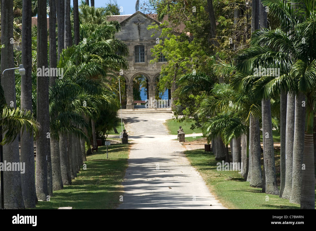 Codrington College en Barbados es ahora un colegio de teología y forma  parte de la Universidad de las Indias Occidentales Fotografía de stock -  Alamy