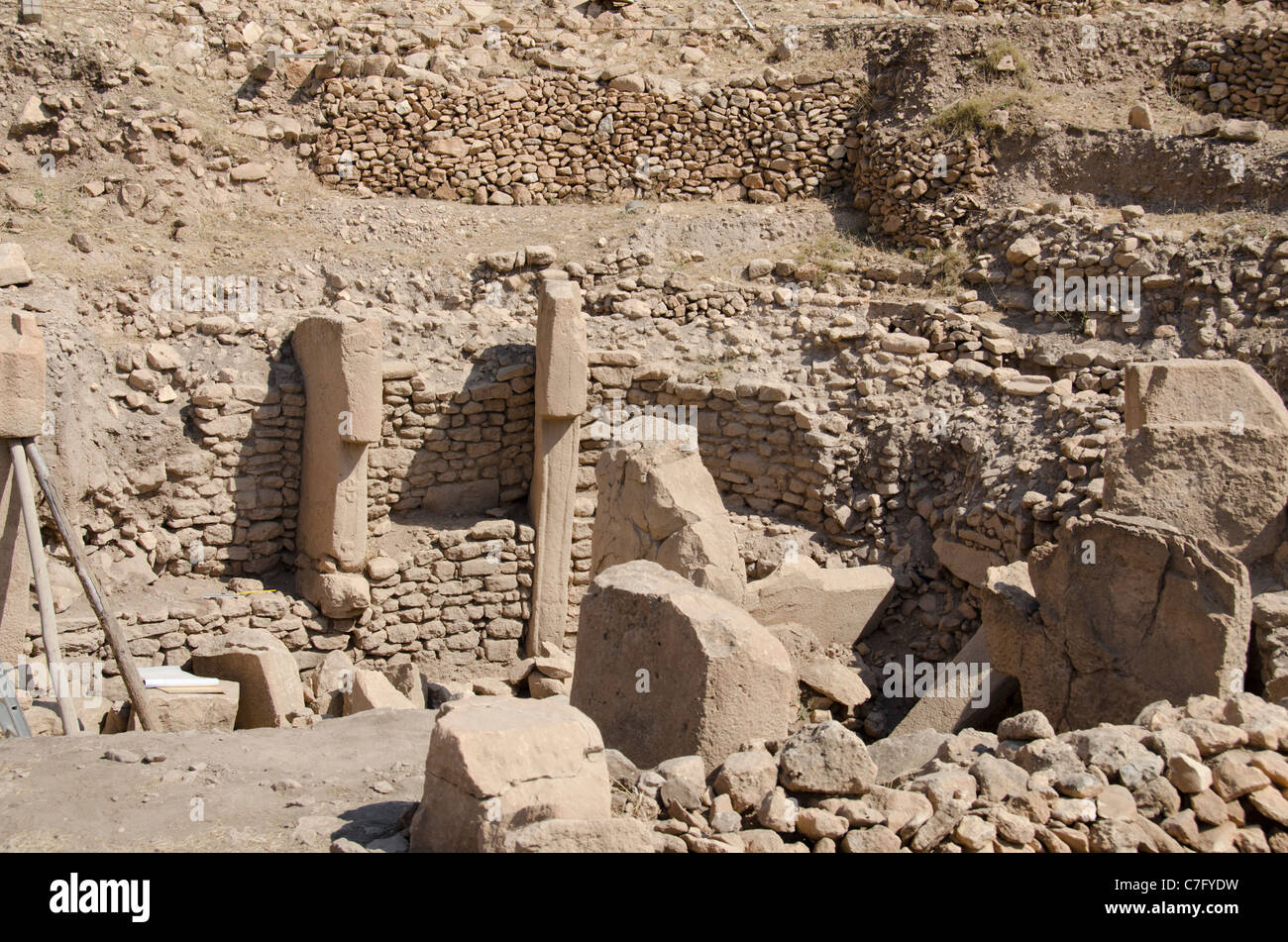 Turquía, Anatolia, Mesopotamia. Sanliurfa (aka Urfa). Gobekli Tepe (aka