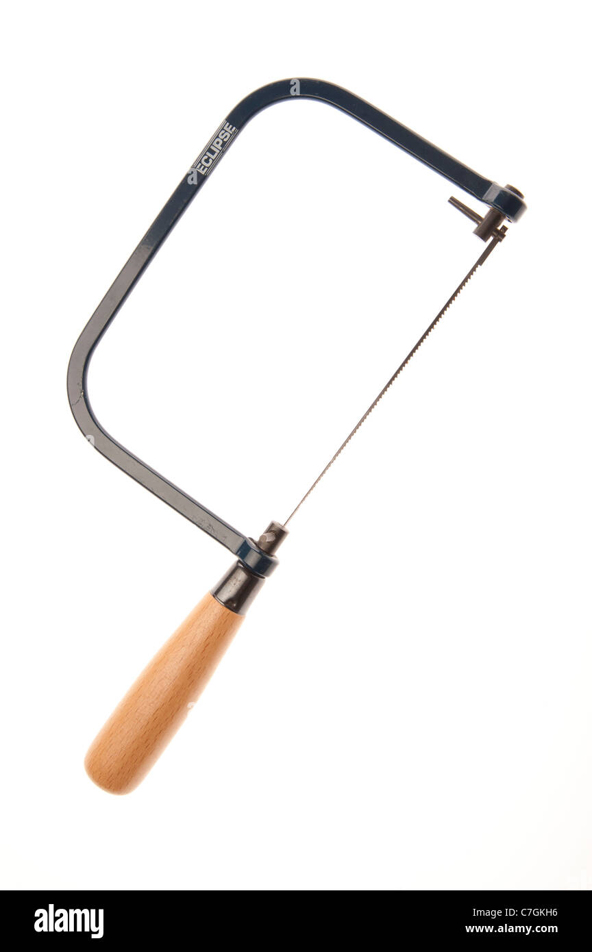 Una giga-vio mano Herramienta para madera Foto de stock