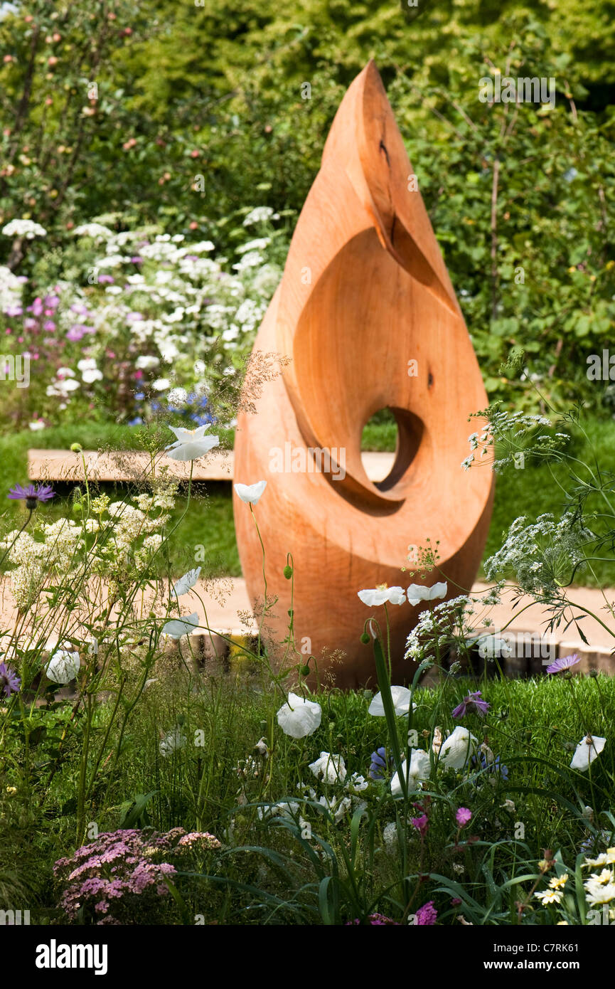 La planta Copella & Protect Garden en 2011 Hampton Court Palace Flower Show, REINO UNIDO Foto de stock